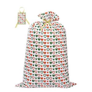 lot 67798 image: LIYUABU Extra Large Christmas Gift Bags,1pcs 56 x 36 Plastic Jumbo Large Size Giant Big Gift Goody Wrap Bags with Label Card for Christmas,Birthdays,Festivals,Party,Bike,Celebrating