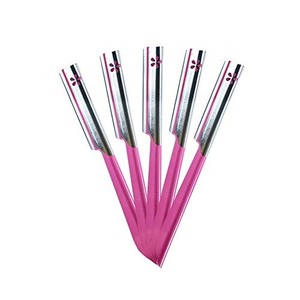 lot 67799 image: Eyebrow Razors Stainless Steel Facial Razors Shaving Cheek Facial Hair Remover Shapers Razors Face Razor and Eyebrow Shaper Trimming and Shaving Grooming Tool for Women Man with Precision Cover