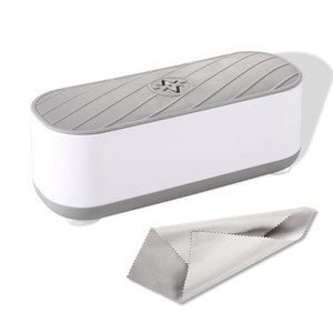 lot 68019 image: FLOVERKITY Ultrasonic Jewelry Cleaner, Professional Sonic Jewelry Cleaner, Jewelry Cleaner Ultrasonic Machine for Glasses, Jewelry, Earring Cleaner (Grey,40W, 22OZ644ML) (11OZ) (3)