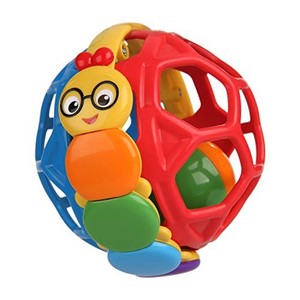 lot 68176 image: Baby Einstein Cal Bendy Ball Rattle Toy, Ages 3 months 