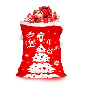 lot 66926 image: CCINEE Giant Christmas Santa Sack,Oversized Red Velvet Santa Bags Gift Wrap with Cord Drawstring for Christmas Party Supplies Storage Bags Holiday Gifts Decor,43.3 x 27.5 Inch
