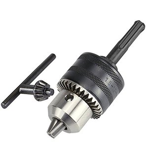 lot 67008 image: Yakamoz 1.5-13mm Quick Change Drill Chuck Adapter with SDS Plus Shank for Hammer Converter Conversion Tool  12-20 UNF Mount