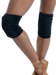 lot 67025 image: Danz N Motion Cheerleading and Dance Knee Pads - Shock Absorbing Knee Protection (Black, Medium)