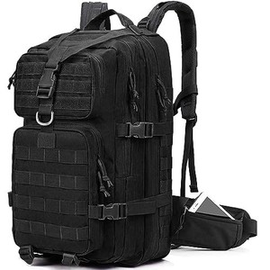 lot 68703 image: EMDMAK Military Tactical Backpack, 35L Large Military Pack Army 3 Day Assault Pack Molle Bag Rucksack for Outdoor Hiking Camping Hunting