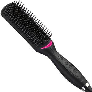 lot 68736 image: Revlon Hair Straightening and Styling Brush  Great for Second Day Styling (4-12 in)