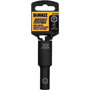 lot 68744 image: DEWALT DW22952 1-116-Inch IMPACT READY Deep Socket for 12-Inch Drive