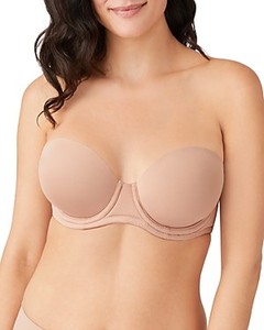 lot 68764 image: Wacoal Red Carpet Full Figure Underwire Strapless Bra 854119, Up To I Cup