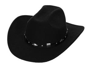 lot 69744 image: Western Cowboy Hat for Men Women Classic Roll Up Fedora Hat with Buckle Belt(SizeMedium)