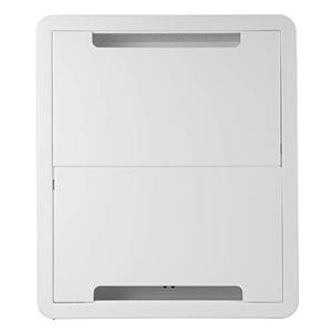 lot 60258 image: Legrand - OnQ 17 Inch Media Enclosure, Electrical Box, Cable Management Box Dual Purpose In Wall Enclosure for TV Device Storage and Media Distribution, Recessed Media Box, White, ENP1700NA