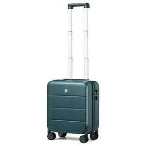 lot 60294 image: Hanke 16 Inch Underseat Carry On Luggage with Wheels Hard Shell Mini Small Suitcases Carry On Bag for Airline Approved TSA Luggage Lightweight Travel Suitcase(Blackish Green)
