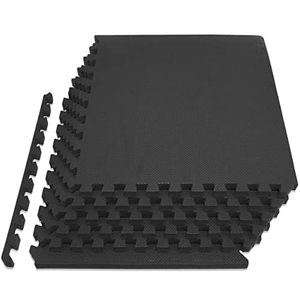 lot 60323 image: ProsourceFit Extra Thick Puzzle Exercise Mat ��� and 1, EVA Foam Interlocking Tiles for Protective, Cushioned Workout Flooring for Home and Gym Equipment