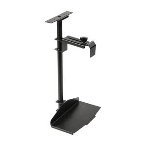 lot 60538 image: EUREKA ERGONOMIC CPU Holder Under Desk Mount, Computer Tower Holder 360° Swivel Height & Width Adjustable, Holds up to 44 lbs, Fits Most Computer Tower, Black