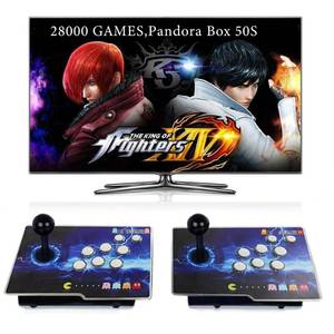 lot 60544 image: RegiisJoy 28000 in 1 Pandora Box 50S Arcade Game Console , Retro Game Machine for PC & Projector & TV, 2-4 Players, 3D Games, SearchHideSaveLoadPause Games, 1280X720, Separate Console