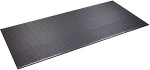 lot 60669 image: SuperMats Heavy Duty Equipment Mat 11GS Made in U.S.A. for Large Treadmills Ellipticals Rowers Rowing Machines Recumbent Bikes and Exercise Equipment (3-Feet x 6.5-Feet) (36 in x 78 in) (91.44 cm x 198.12 cm) , Black