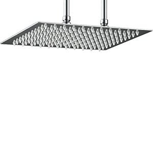 lot 60671 image: Yanksmart 24 Inch Shower Head Rain Shower Heads High Pressure 304 Stainless Steel Bathroom Ceiling Mounted Showerhead,Chrome