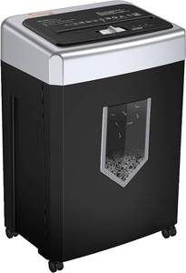 lot 60675 image: Bonsaii 15-Sheet Office Paper Shredder, 40 Mins Heavy Duty Shredder for Home Office, Crosscut Shreder with Anti-Jam System & P-4 High Security Supports CDCredit CardsStaple,5 Gal Pullout Bin C169-B