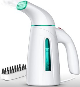lot 60009 image: OGHom Handheld Steamer for Clothes, Portable Travel Fabric Wrinkle Remover, 30 Second Fast Heat Up, 300ml Large Capacity for 20 Minutes of Continuous Steaming