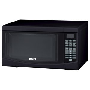 lot 60693 image: RCA 0.7 Cu. ft. New Countertop Microwave Oven - Black
