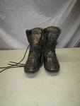 Camo Hunting Boots Size 7