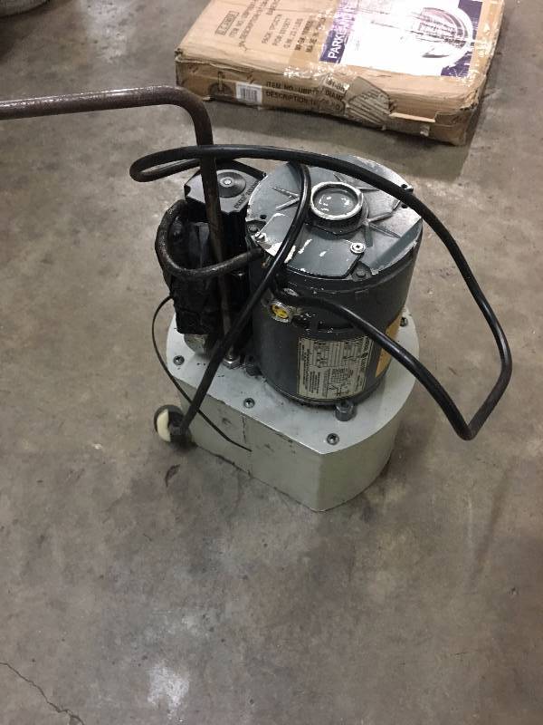 lot 137 image: USED ELECTRIC HYDRAULIC PUMP