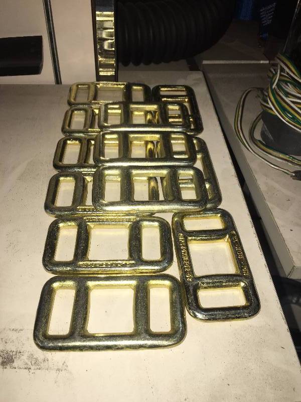 lot 184 image: lot of Woven Lashing Buckles CL-HDB-10N
