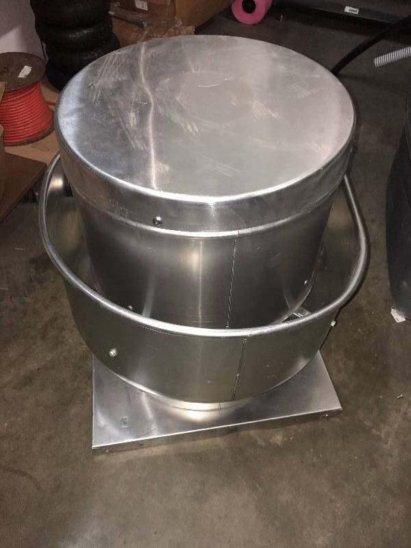 lot 209 image: DAYTON 4YY14 UPBLAST VENTILATOR  WITH MOTOR
