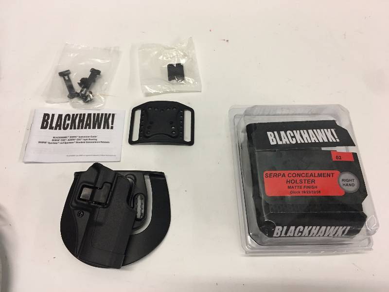 lot 161 image: NEW BLACKHAWK GLOCK HOLSTER