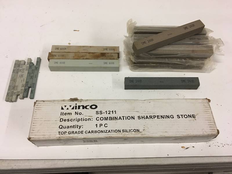 lot 162 image: LOT OF SHARPENING STONES