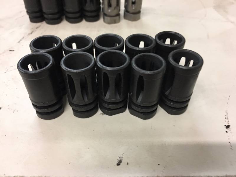 lot 169 image: LOT OF AR15 FLASH HIDERS