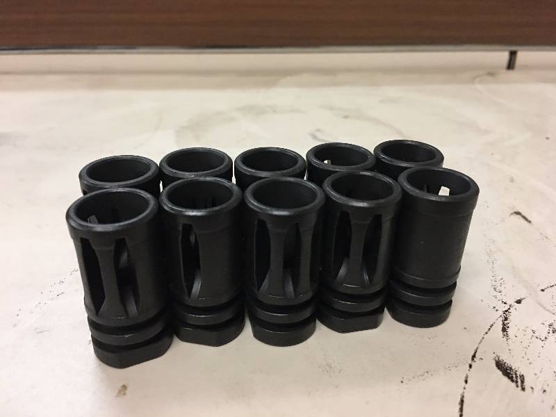 lot 170 image: LOT OF AR15 FLASH HIDERS