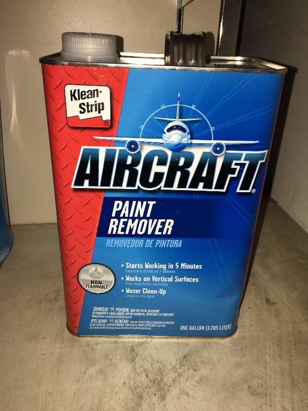 lot 243 image: 1 GALLON AIRCRAFT PAINT REMOVER