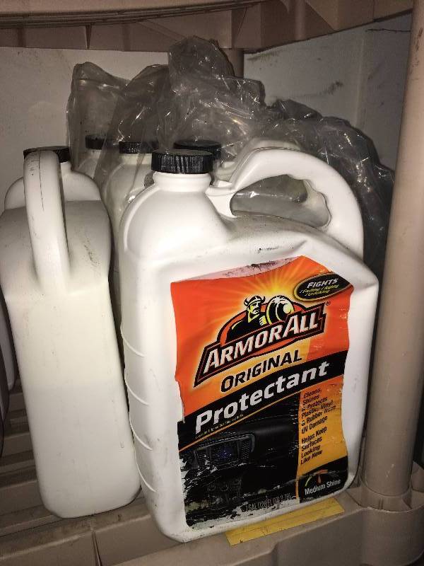 lot 36 image: LOT OF 5 ONE GALLON ARMORALL PROTECTANT JUGS