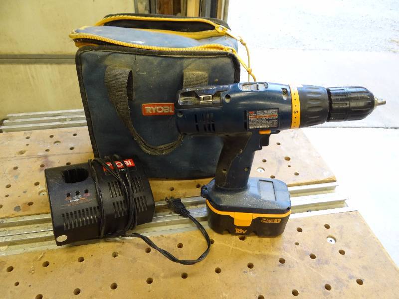 lot 5294 image: Ryobi Cordless Drill