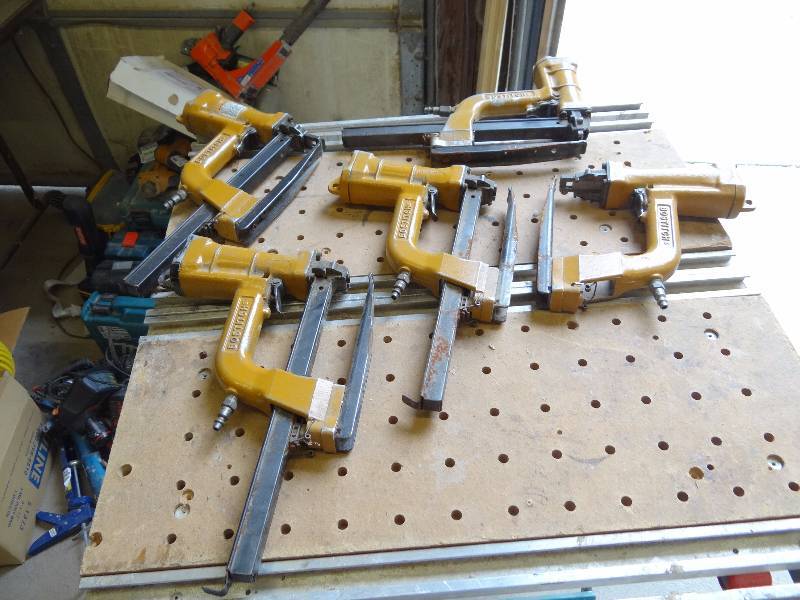lot 5306 image: Lot Of (5) Bostich Pneumatic Fastener Guns