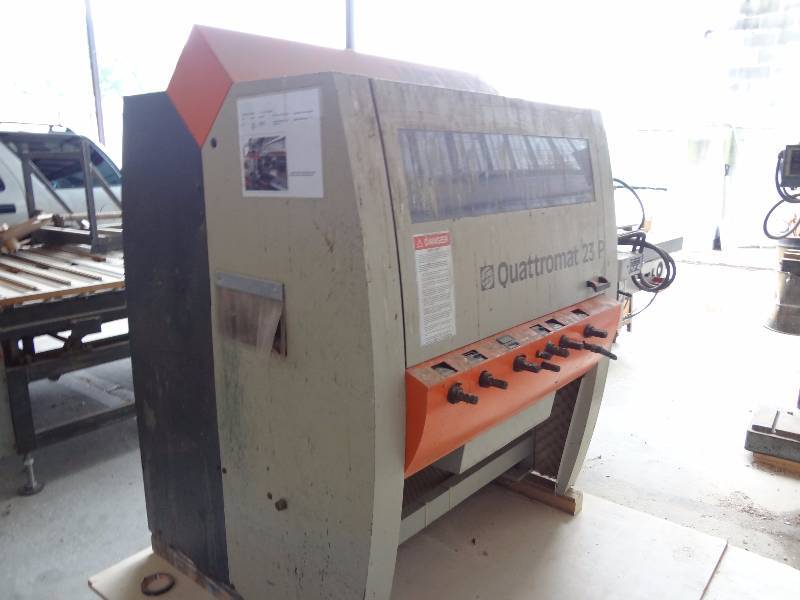 lot 5418 image: Michael Weinig Quattromat 4 Head Feed Through Moulder