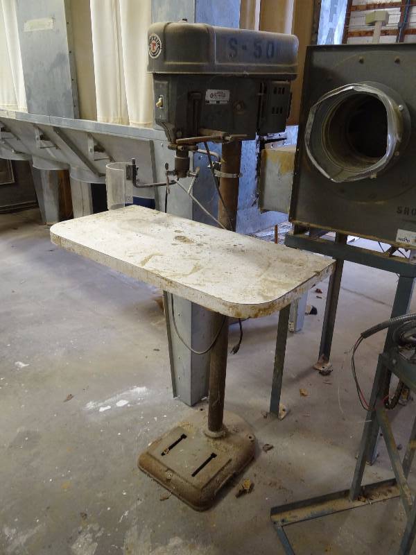 lot 5433 image: Delta Rockwell Heavy Duty Drill Press