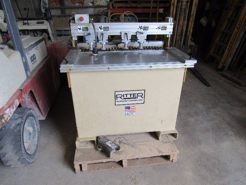 lot 5274 image: Ritter 29 Head Horizontal Boring Machine
