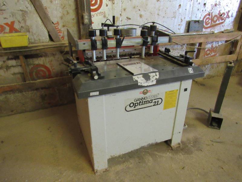 lot 5275 image: Gannomat Optima Dowel Drilling Machine