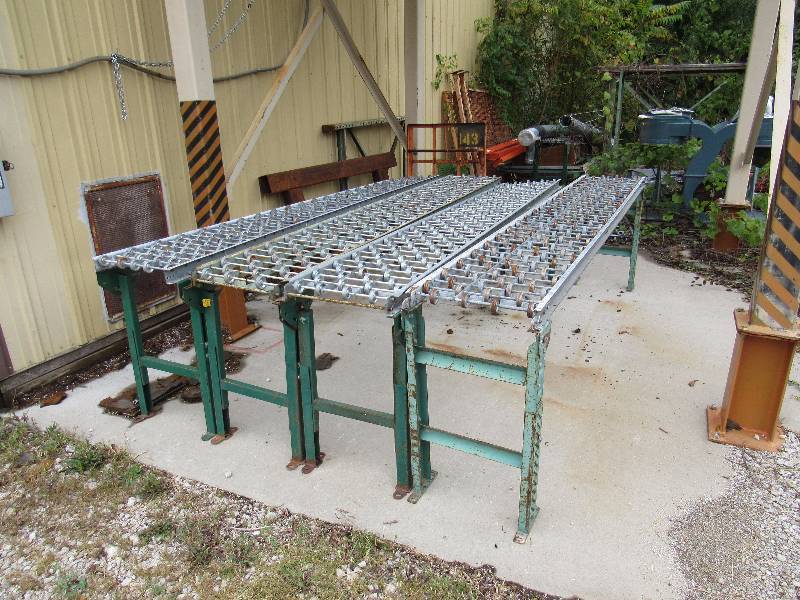 lot 5321 image: 40 Of Rolling Manual Conveyor
