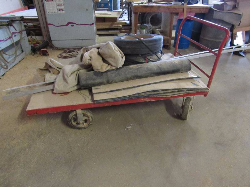 lot 5342 image: 3 X 6 Flat Bed Cart