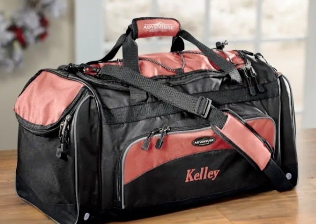 lot 803 image: Personalized Adventure Duffel Lot of 3 Retail $74.97 GM120223