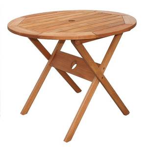 lot 367 image: Folding Round Patio Bistro Table Retail $160.81 AZB22724