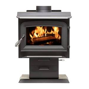 lot 371 image: Pedestal Wood Burning Stove Retail $1,199.99 AZB22724