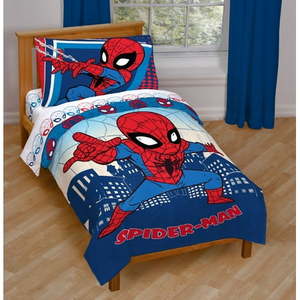 lot 405 image: Spidey Twin Bed Set Retail $64.99 RCY-1
