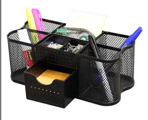 lot 412 image: Desk Organizer, 2 Memo Books Retail $18.66 RCY-1
