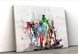 lot 430 image: Marvel Avengers Water ColorLot of 3 Retail $119.22 AZM82223