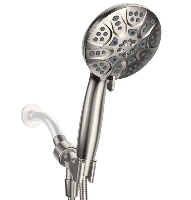 lot 909 image: High Pressure Handheld Shower Head Retail $24.99 RCY6823