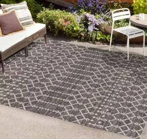 lot 444 image: IndoorOutdoor Area Rug Retail $99.95 AZB22724