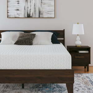 lot 460 image: Memory Foam Twin Mattress Retail $249.99 RCY-1