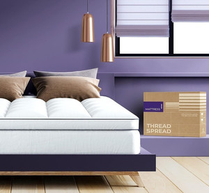 lot 481 image: Mattress Topper for Queen Bed Retail $74.99 RCY-1